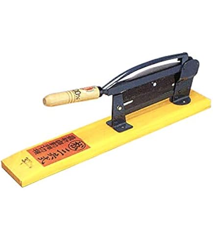 Amazon | キンボシ(Kinboshi) 金星自動押切 1号(木製台) 264511 | 園芸